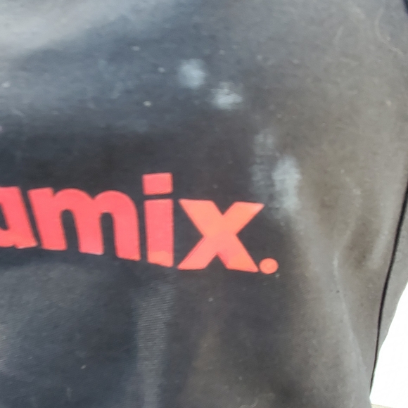 Vitamix Blender Black Long Pockets Apron Slogan Adjustable Neck Tie Back - Picture 4 of 7